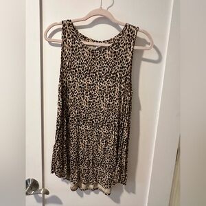 Old Navy Animal Print Tank Top